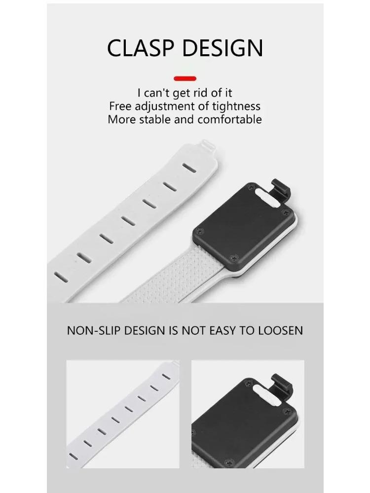 COB LED Armband Light 350mAh 500LM Sport Night Running Warning Arm Leg Wristband Light Type-C USB Rechargeable IPX4 Waterproof