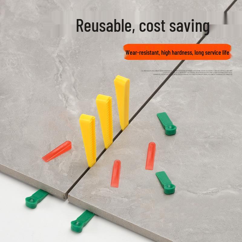 Tile Positioning and Leveling Wedge: Gap Adjustment for Floor and Wall Tiles