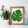 24pcs Artificial Tropical Palm Leaf Jungle Beach Theme Party Flower Accessories Cup Mat Wedding Birthday Party Home Table Decor