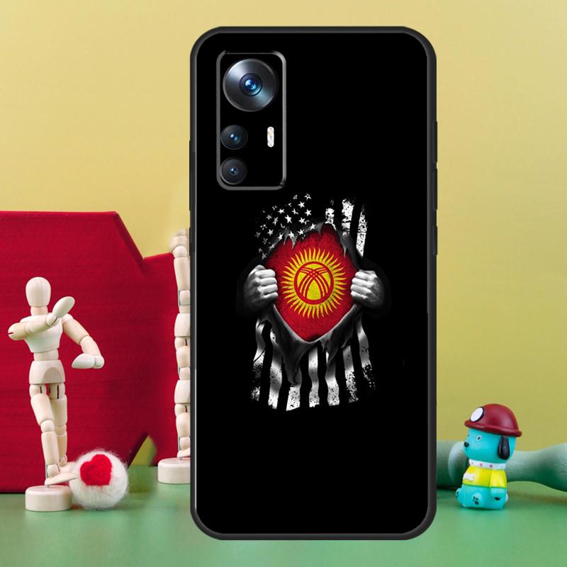 

Kyrgyzstan Flag Case For Xiaomi 17 Pro Max 14 15 Ultra 15T 13T 14T POCO X7 Pro X5 X6 F5 F6 F7 F8 Ultra Cover POCO X3 Pro