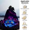 1pc Hunter X Kopo group Themed Flannel Blanket Suitable for Bed, Home Decor, Graduation Gifts, Easter, Back to School, Christmas, All Season Use