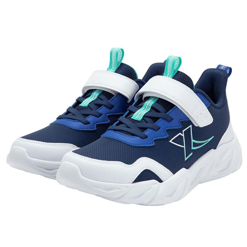 XTEP Boys Synthetic Leather Velcro Running Shoes 36