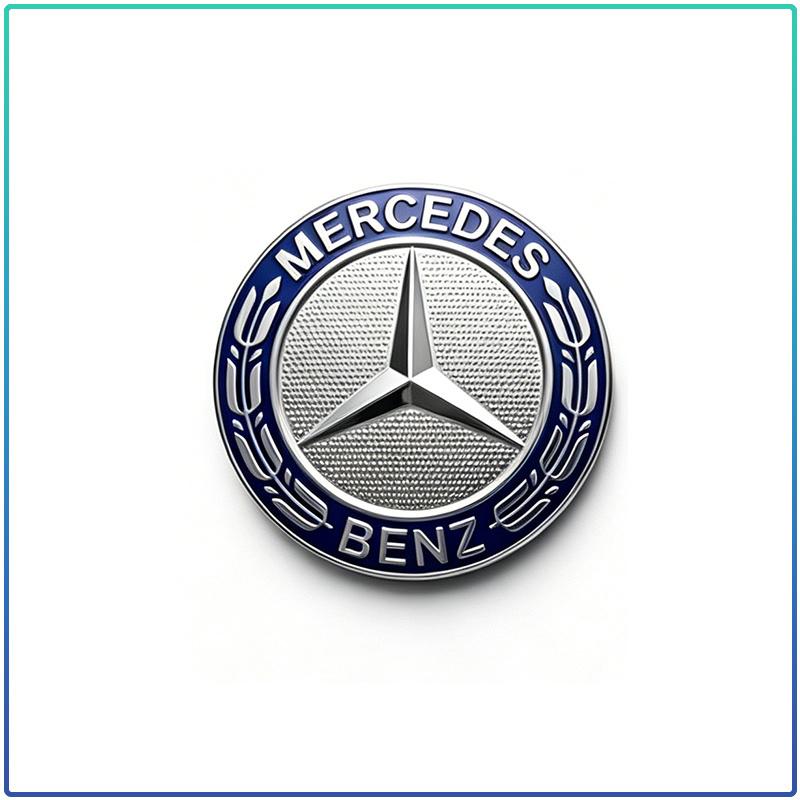 52MM AMG Affalterbach Tree Steering Wheel Emblem Sticker Glossy Resin Decor Decal Fit Mercedes Benz Sedan SUV Sports Car