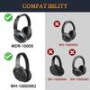 SOULWIT Headband Pad Compatible with Sony and Replacement Headband Cushion Headset Pad Replacement Band Kit WH-1000XM2 (WH1000XM2) MDR-1000X