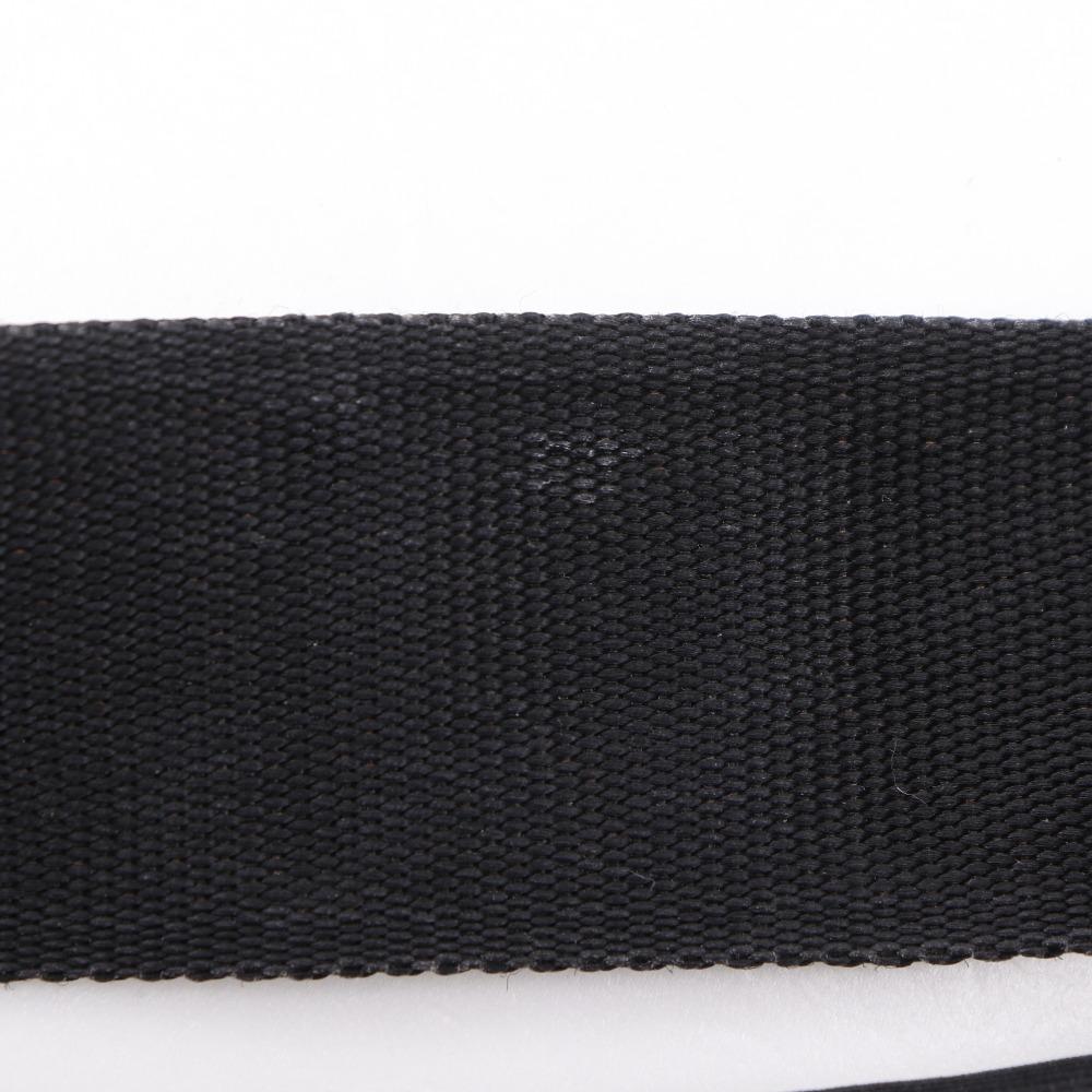 Fendi Logo Handbag One Handle Black Nylon Canvas Women Used