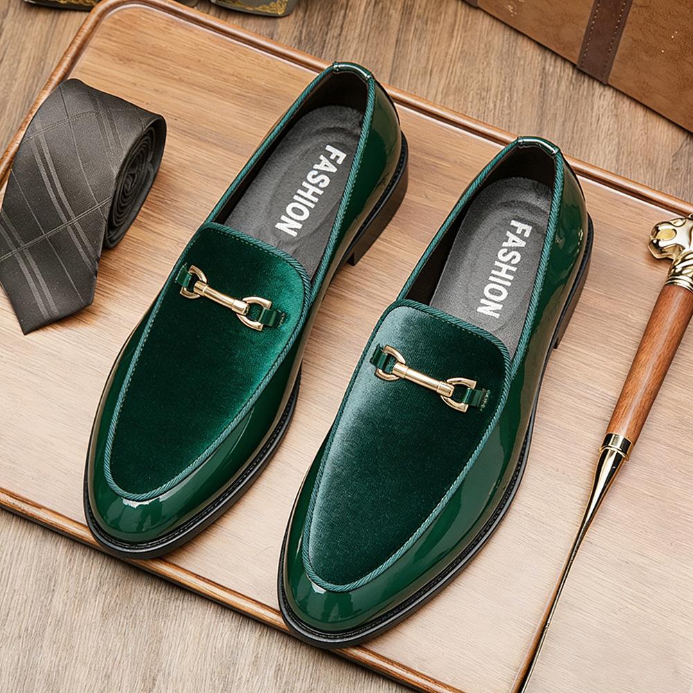 Herren Klassische Vintage Slipper Bequeme Leder Niedrige Business Casual Schuhe Hochzeitsschuhe Für Männer Luxusschuhe
