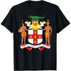 Jamaican Coat of Arms T Shirt, Coat of Arms of Jamaica Shirt T-Shirt(1)