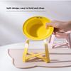 Cerc Bowl Pet Bowl With Iron Stand Protect Cervical Spine Small Size Dog Bowl Smart Bowl For S Pet Supplies