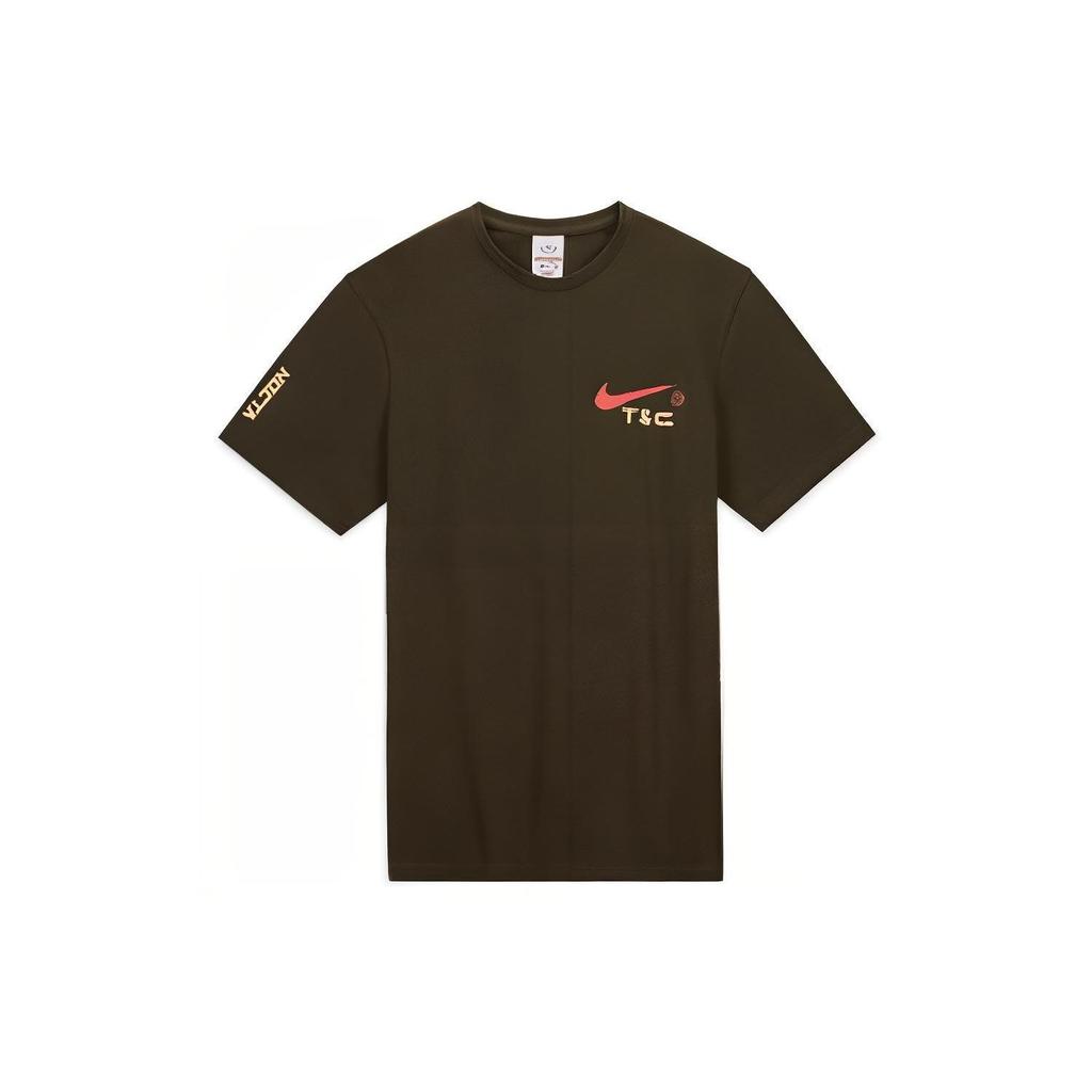 Nike X NOCTA Souvenir Cactus T-Shirt Dark Khaki (Asia Sizing) Men Streetwear DR2631-355