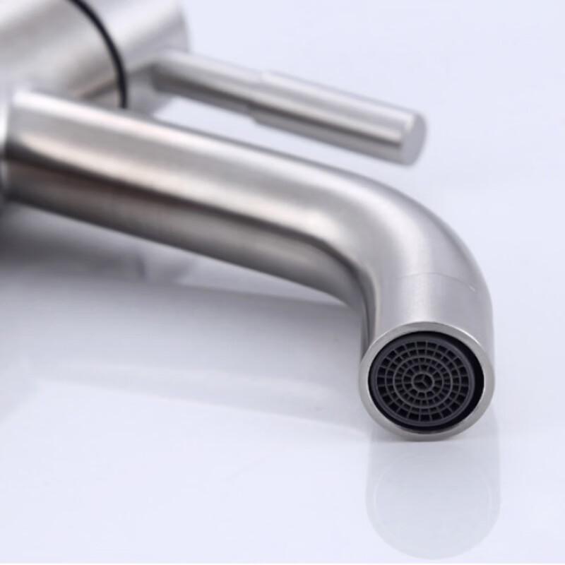 VEMUSE 304 Stainless Steel Deck-Mounted Basin Faucet