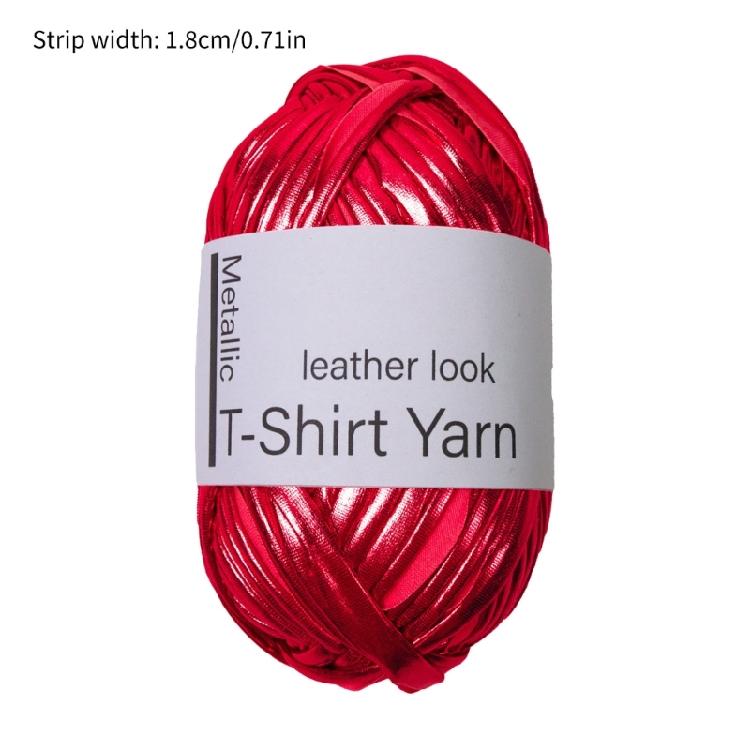 3 Rolls Metallic Polyester Cord 32.8Yard Each Knitting Thread Yarn For Handmade Bag Purses Wallets Braiding Stitching
