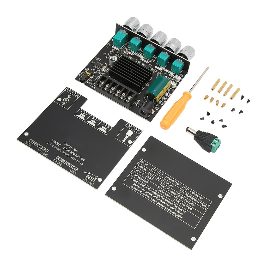 Bluetooth Digital Power Amplifier Module 50W 50W 100W 2.1 Channel Subwoofer Sound Power Amplifier