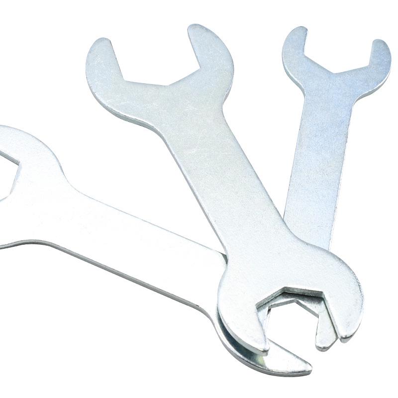 Galvanized Iron Hex Mini Ultra-Thin Double-Headed Bathroom Wrench