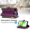 Crossbody Wallet Case for iPhone 17 Pro Max/Air, PU Leather Flip Cover with Card Slots, Kickstand Folio, Wrist Strap Lanyard