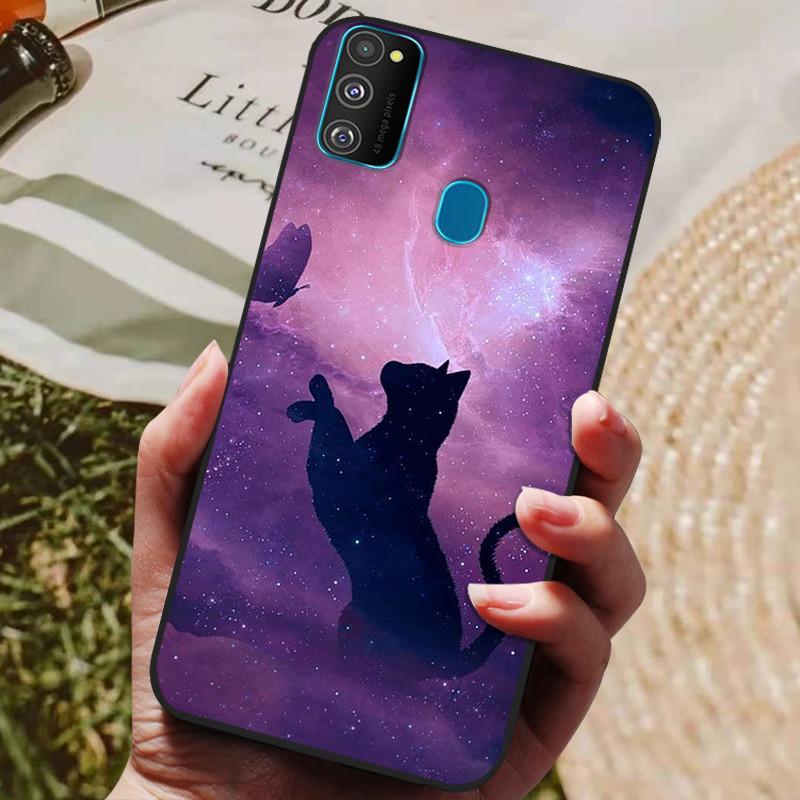 Für Samsung Galaxy M21 M30S M31 A21s Fall Weiche Silikon Telefon Zurück Abdeckung Für Samsung M31 A21S M30s M21 Fall funda M 30 s Fall