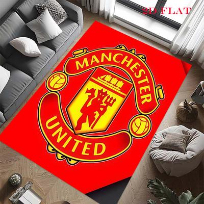 Man Utd  Carpet Rug for Living Room Bedroom Home Sofa Decoration,Kids Play Nonslip Floor Mat
