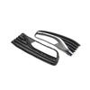 Front Bumper Lower Left and Right Fog Light Cover Grills for VW POLO 6R 2014-2017 6C0854661C 6C0854662C