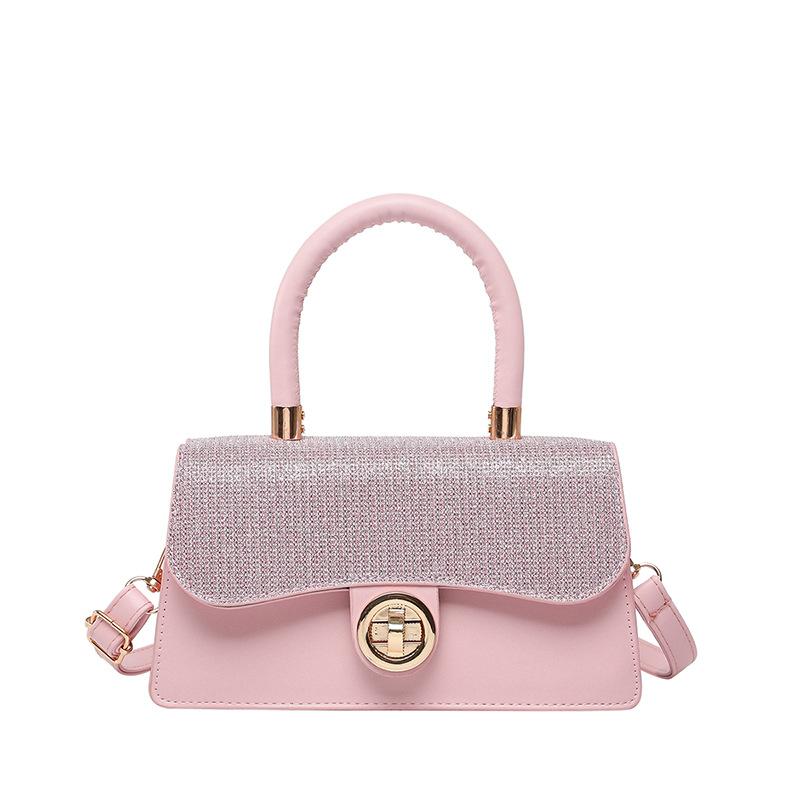 Retro handbag fashionable simple casual small square bag 2025 new shoulder messenger bag