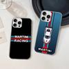 M-Martini Racing Horizontale Streifen Handyhülle Für IPhone 17 16 15 14 13 12 11 Plus Pro Max Satin Bunt Glänzende Hülle