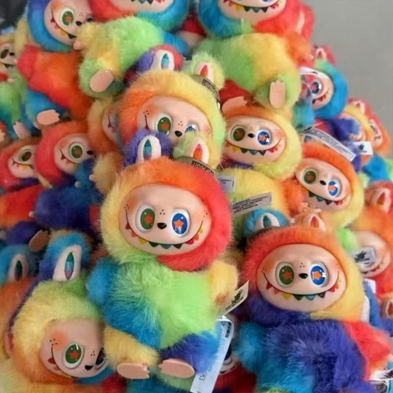 Labubu Doll Bubble Mart 6th Generation Blind Box Labubu Doll Vinyl Series Plush Pendant Toy