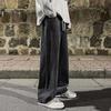 Jeans larghi alla moda, classici, dritti, dritti, larghi, pantaloni larghi, pantaloni da strada