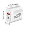 Multi Ports 65W USB Charger Fast Charging Type C Phone Charger Adapter For EU/US Plug Wall Charger