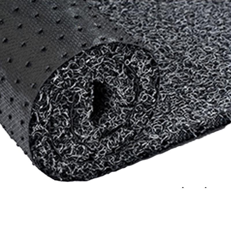 Sushine Customizable PVC Coil Floor Mat черно-серый