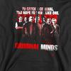 Criminal Minds Mens Think Like One Hoodie