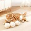 Cat Toy Ball, Soft Wool Ball Cat Toy, Silent Cat Chew Ball, Interactive Play Ball Toy for Indoor Cats Kittens Relieves Anxiety And Boredom