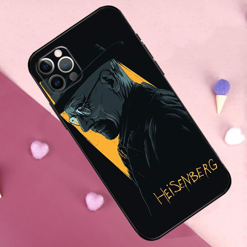 Heisenberg Breaking Bad Cover For iPhone 15 16 14 13 12 11 Pro Max Mini 7 8 Plus X XR XS Max Phone Case