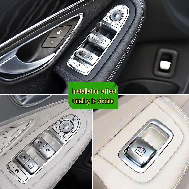 Premium Glasheberschalter für C-Klasse GLC W205 W253: Originaler Auto-Fensterknopf
