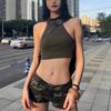 2025 Summer Women’s Low Waist Camouflage Denim Shorts – Versatile, Comfortable, Bodycon Hot Pants