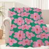 Cute F-Flower C-Cartoon Blanket For Soft Throw Blanket for Picnic Bed Sofa Home Bedroom Cozy Warm Comfortable