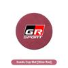 Car Leather Water Coaster Non-Slip Mat Car Bottle Holder Insert Pad for Toyota Corolla TRD GR Yaris Chr Auris RAV4 Land Cruiser Camry Highlander