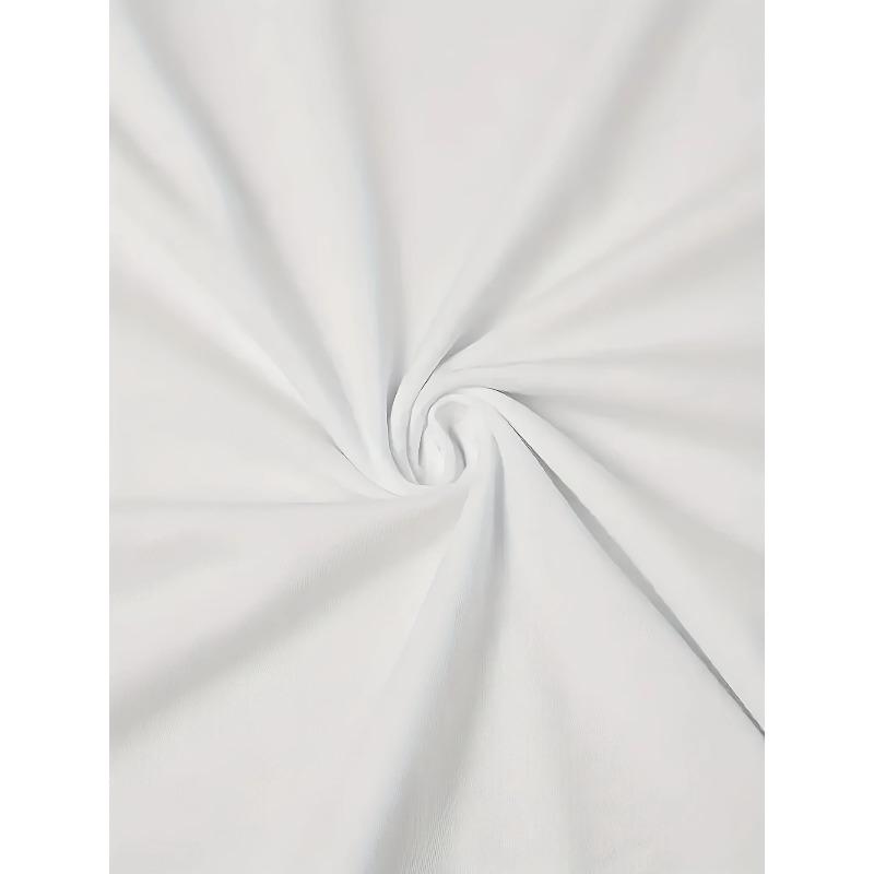 Women's White Red Heart Balloon Print T-Shirt Round Neck Short Sleeve Stretchy Polyester Blend Machine Washable Playful