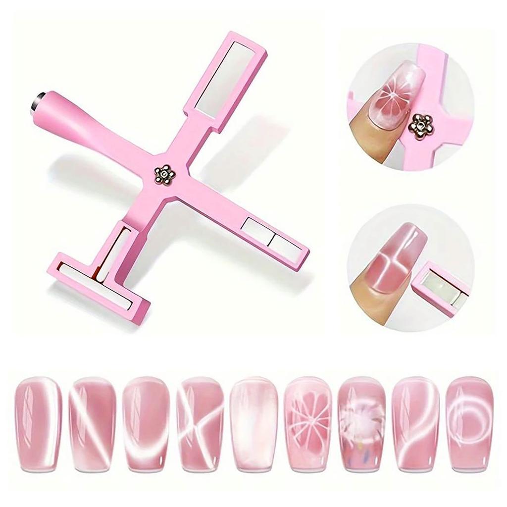 5/6-in-1 Starker Magnetstift für Cat Eye Gel Nagellack Magnetwerkzeug Magnetstift Nagelkunst Design Glitzereffekt Maniküre Werkzeuge