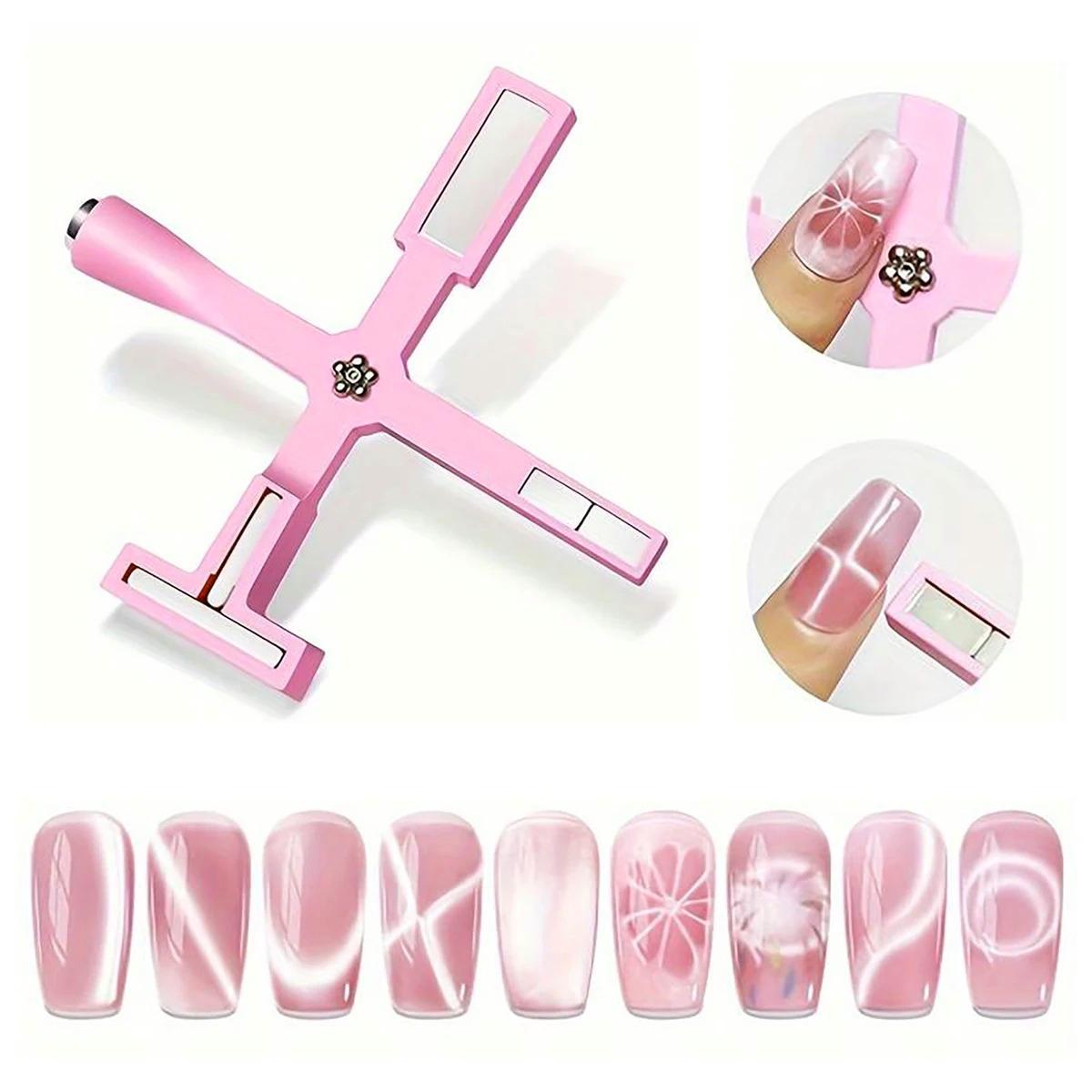 

5/6-IN-1 Strong Magnetic Stick for Cat Eye Gel Polish Nail Magnet Tool Magnet Pen Nails Art Design Glitter Effect Manicure Tools