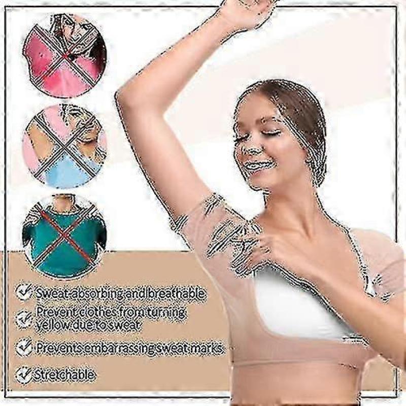 Underarm Sweat Vest, Breathable Sweat Guard Underwear Vest,washable Armpit Pads,washable Armpit Pads