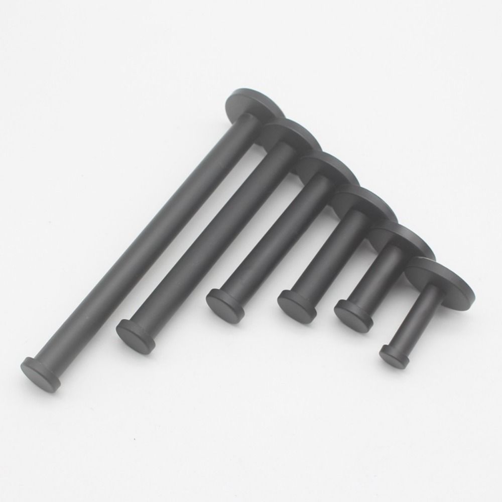 1 adet vidalı şapka havlu askısı silindirik duvar delme kancası dayanıklı tek elbise askısı