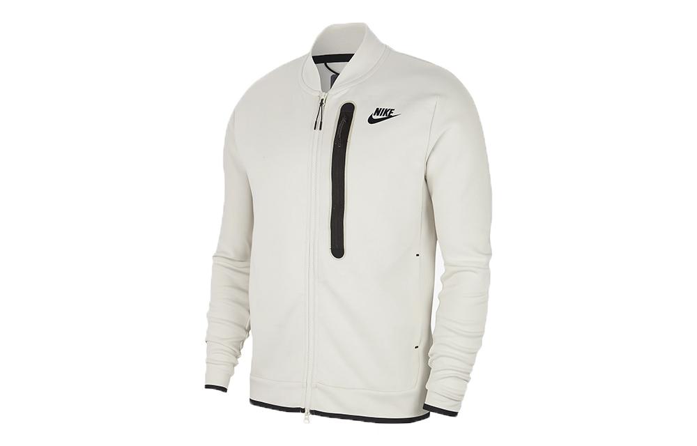 Nike Jackets Men s White Baseball Collar Moderate Other CZ1797-072 XS
