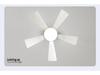 2024 Small Ceiling Fan Light with Removable Blades, E27 Base - Ideal for Bedrooms and Living Rooms