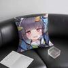 1pc Anime Blue Archive Kasumizawa Miyu Pillow Case Fashion Square Pillowcase Bedroom Sofa Room Ins Decoration Leisure