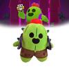Mignon Cartoon Peluche Sauvage à Pointes Poupée Léon Héros Cactus Peluche Transfrontalière