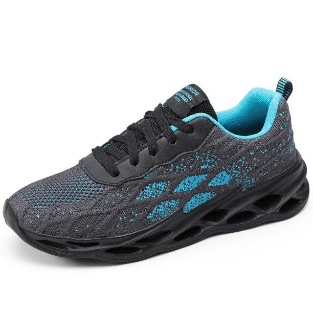 Adidași de vară pentru bărbați, pantofi cu lamă țesută zburătoare, plasă ușoară și respirabilă, pantofi casual de alergare, mărime mare, Zapatillas Hombre