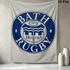 Bath Rugby Wall Tapestry Aesthetic Wall Hanging Printed Fabric Blanket Decorative Tapestries For Bedroom Living Room Home Decor