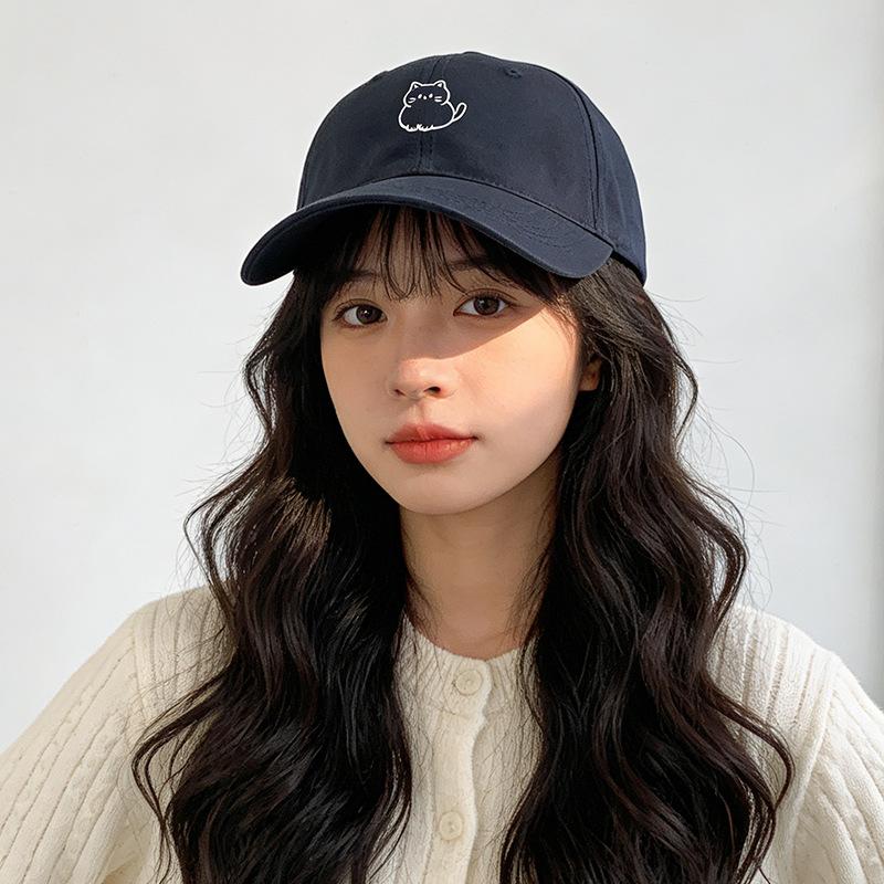 Spring Women's Fashion Baseball Cap Versatile Street Couple Face Small Visor Retro Cap Men