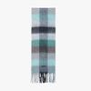 PINK PINEAPPLE COLORED CHECK MUFFLER_GREY