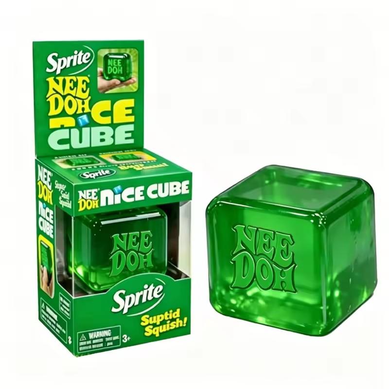 Nuovo Needoh Nice Cube Sensoriale Nice-Sicle Sollievo dallo Stress Cubo Morbido Anti-Ansia Oggetto da Spremere Per la Concentrazione Popolazione ADHD