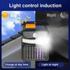 Outdoor LED Solar Mosquito Killing Lamp Waterproof 2 IN 1 Ultraviolet Electric Shock Mosquito Killing Induction Garden Lamp
