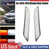 Clear Len Rear Bumper Reflector LED Brake Lights Fit 2013-2015 Honda Civic Sedan